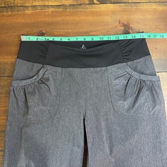 PRANA Summit Pants Outdoor Hiking Breathable Active Women's Large Heather Gray - Picture 10 of 12